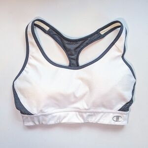 Champion white sports bra, XS